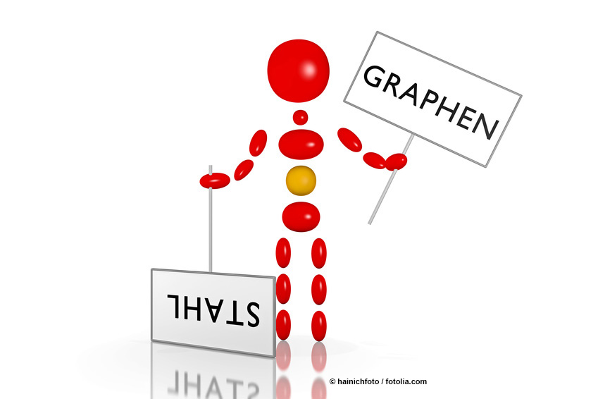 Graphen vs Stahl ©hainichfoto / fotolia.com